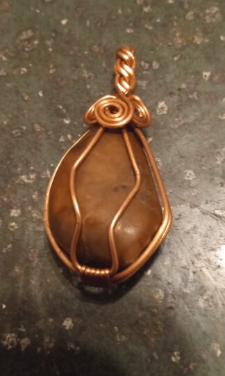 Jasper in copper