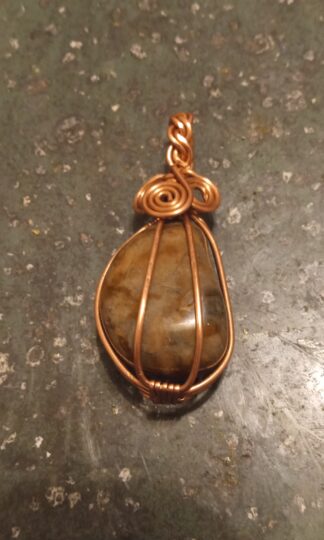 Jasper in copper