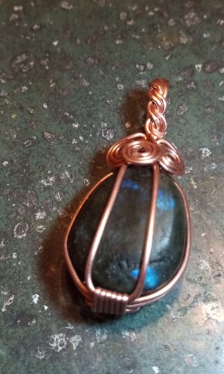 Labradorite in Copper